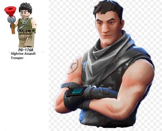 pogo fortnite minifigures