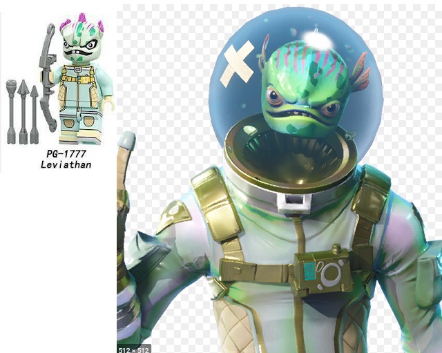 pogo fortnite minifigures